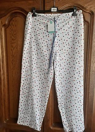 Штани для дому, сну, піжама, marks &amp;spencer, пижама, 100%котон, cotton