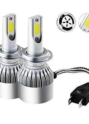 Комплект led ламп c6 18 вт h1