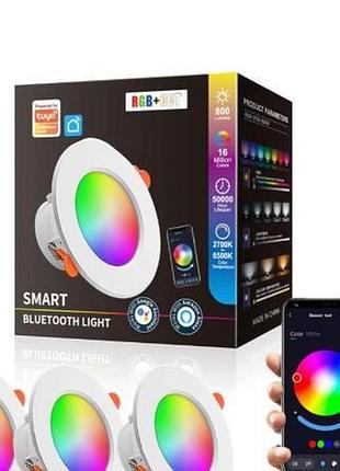 Світильник розумний tuya smart led wifi вбудований 2700-6500 k 10w