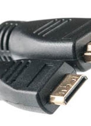 Відео кабель powerplant hdmi - mini hdmi, 0.5м, позолочені конектори, 1.3v
