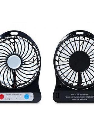Мини вентилятор mini fan с аккумулятором