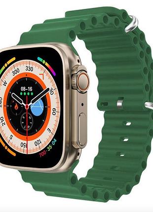 Смарт часы ultra 1-1 smart watch 49mm зеленый