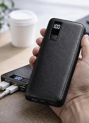 Павер банк smart tech 50000 mah. power bank чорний