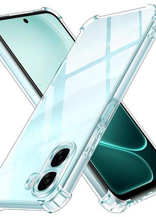 Чохол fiji proof для oppo a6k (cph2891) прозорий бампер з посиленими бортами transparent