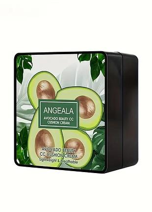 Легкий кушон та пудра 2в1 з екстрактом авокадо avocado delicate color air cushion