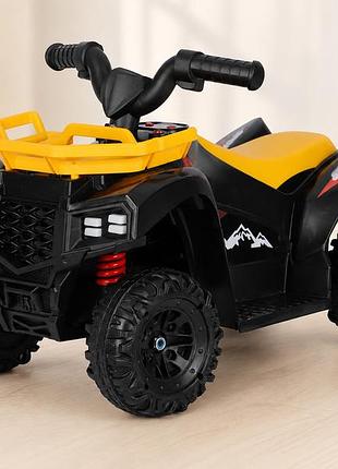 Детский электро-квадроцикл 222 / квадроцикл с двумя моторами, bluetooth и eva-колесами