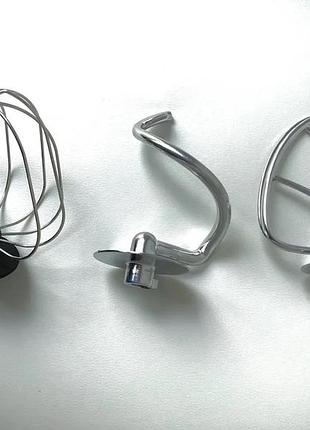 Планетарный кухонный комбайн 3200 вт с чашей из нержавеющей стали 5 л / электрический тестомес на 5 скоростей