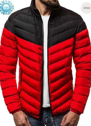 Мужская куртка red/black