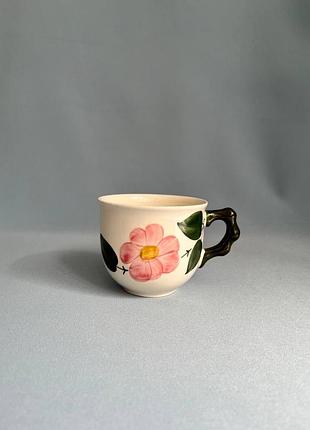 🌸 вінтажна чашка villeroy & boch wild rose, німеччина