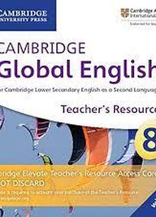 Cambridge global english 8 cambridge elevate teacher's resource access card