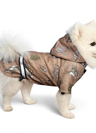 Куртка для собак diego jacket, размер s мишка
