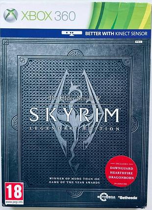 The elder scrolls v: skyrim legendary edition, б/у, английская версия - диск для xbox 360