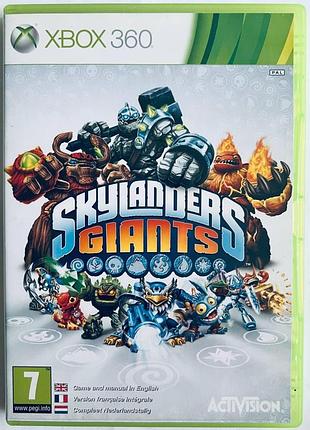 Skylanders giants, б/у, английская версия - диск для xbox 360