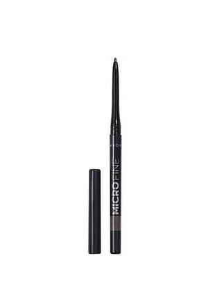 Мікро-тонкий олівець для точного профарбовування брів avon micro fine чорний soft black