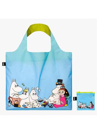 Сумка шоппер loqi moomin family (mo.fa)