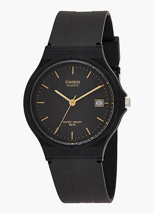 Casio mw-59-1e — чоловічий кварцовий годинник, полімерний ремінець, wr 50 м