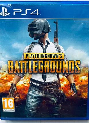 Playerunknown's battlegrounds, б/в, російська версія - диск для playstation 4