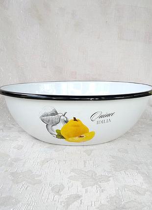 Миска эмалированная idilia "айва" (2,5 л)