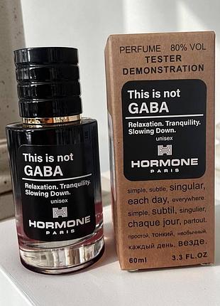 Парфюм унисекс hormone paris this is not gaba, tester, 60 мл