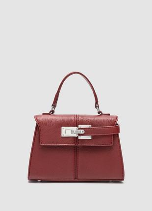 🤍 carmesi bag red/silver