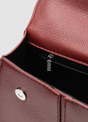 🤍 carmesi bag red/silver 4