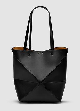 💎 loewe medium puzzle leather tote bag