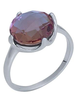 Серебряное кольцо komilfo с султанит султанитом 5.575ct, вес изделия 3,84 гр (1964699) 17 размер