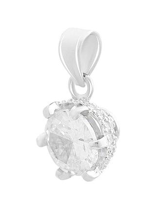 Серебряная подвеска komilfo с фианитами (2152750)