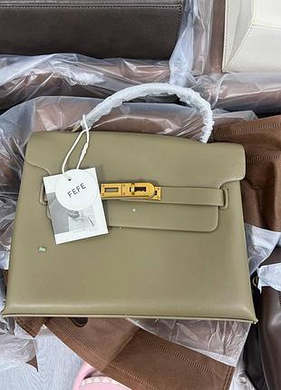 🤍 marquise bag olive/gold