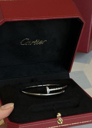👑 cartier juste un clou diamond white gold 18k