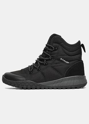 Columbia fairbanks omni-heat boots black