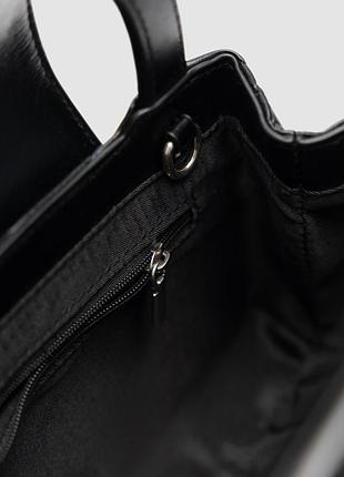 🤍 bellune bag black/silver 4