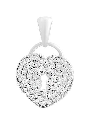 Серебряная подвеска komilfo с фианитами (2209539)