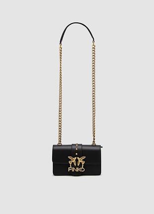 💎 pinko mini love bag one simply black/gold