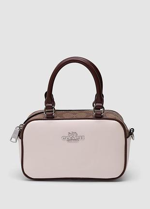 💎 coach satchel crossbody in signature colorblock