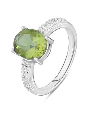 Срібне кільце komilfo з султаніт султанітом 2.795ct, вага виробу 3,19 г (1937679) 17.5 розмір 2.9, 17"