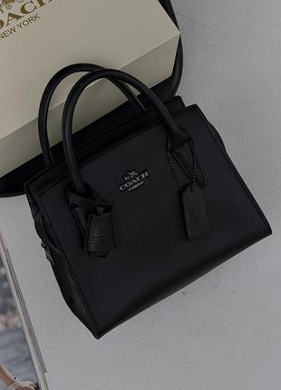 Сумка coach andrea carryall черный классический