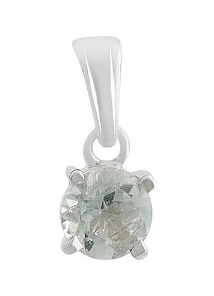 Срібна підвіска komilfo з топазом 0.54ct (2215035)