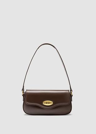 🤍 merlot bag brown/gold