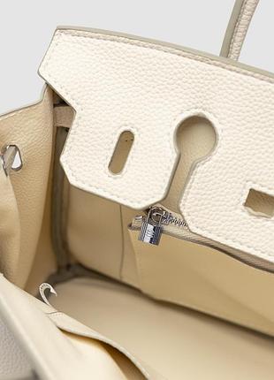 🤍 rivet bag milk/silver 4