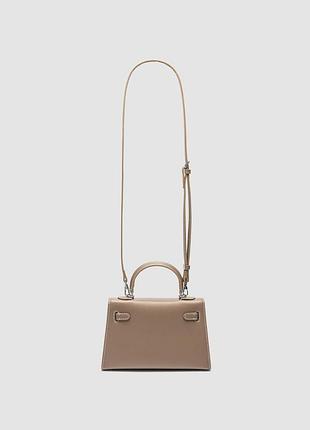 🤍 évora bag light brown/silver 3