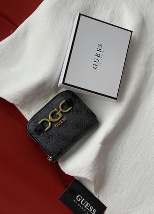 Кошелек guess dagan 4g logo черный