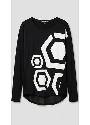 Топ лонгслів футболка desigual  57t2lc7 karl lagerfeld 2