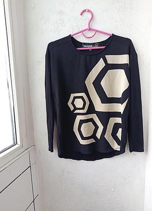 Топ лонгслів футболка desigual  57t2lc7 karl lagerfeld 7