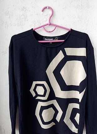 Топ лонгслів футболка desigual  57t2lc7 karl lagerfeld 8