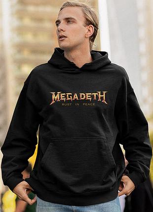 Худі loys унісекс megadeth (rust in peace) чорний l