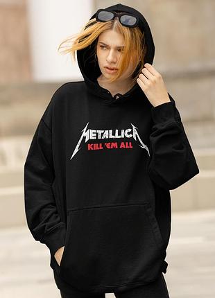 Худи loys унисекс metallica (kill em all title) черный art.002 xl