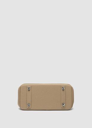 🤍 rivet bag brown/silver 3