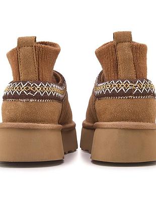 Ugg tasman platform sock chestnut 2