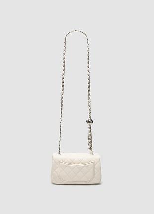 🤍 perline bag cream/silver 2